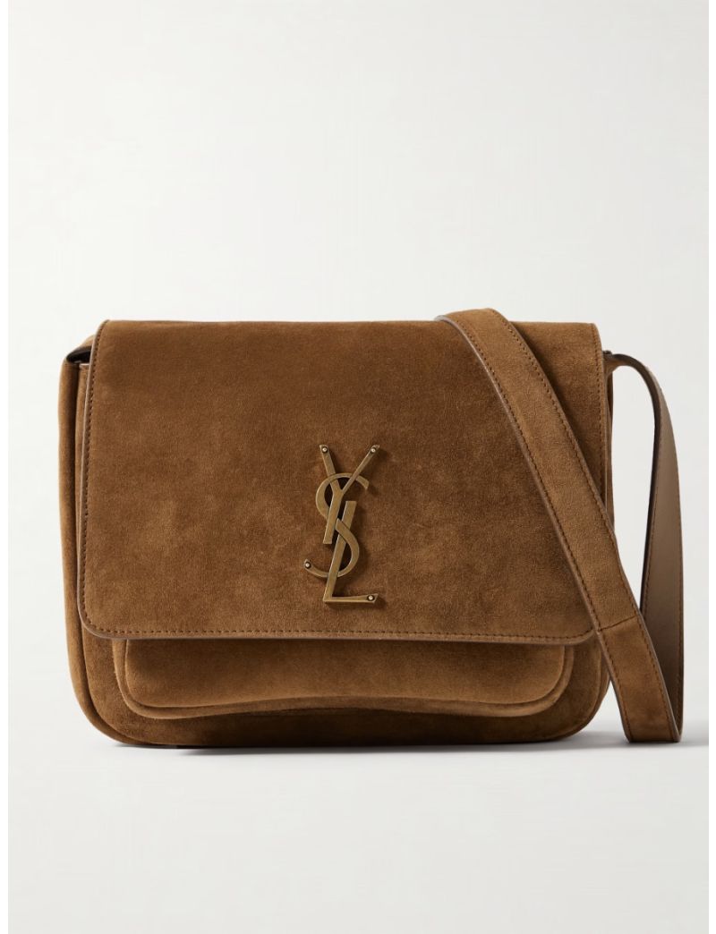 Bolsa tiracolo como monograma YSL